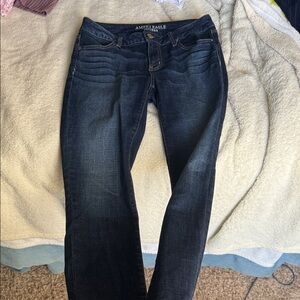 American Eagle Outfitters Dark Indigo Skinny Jeans